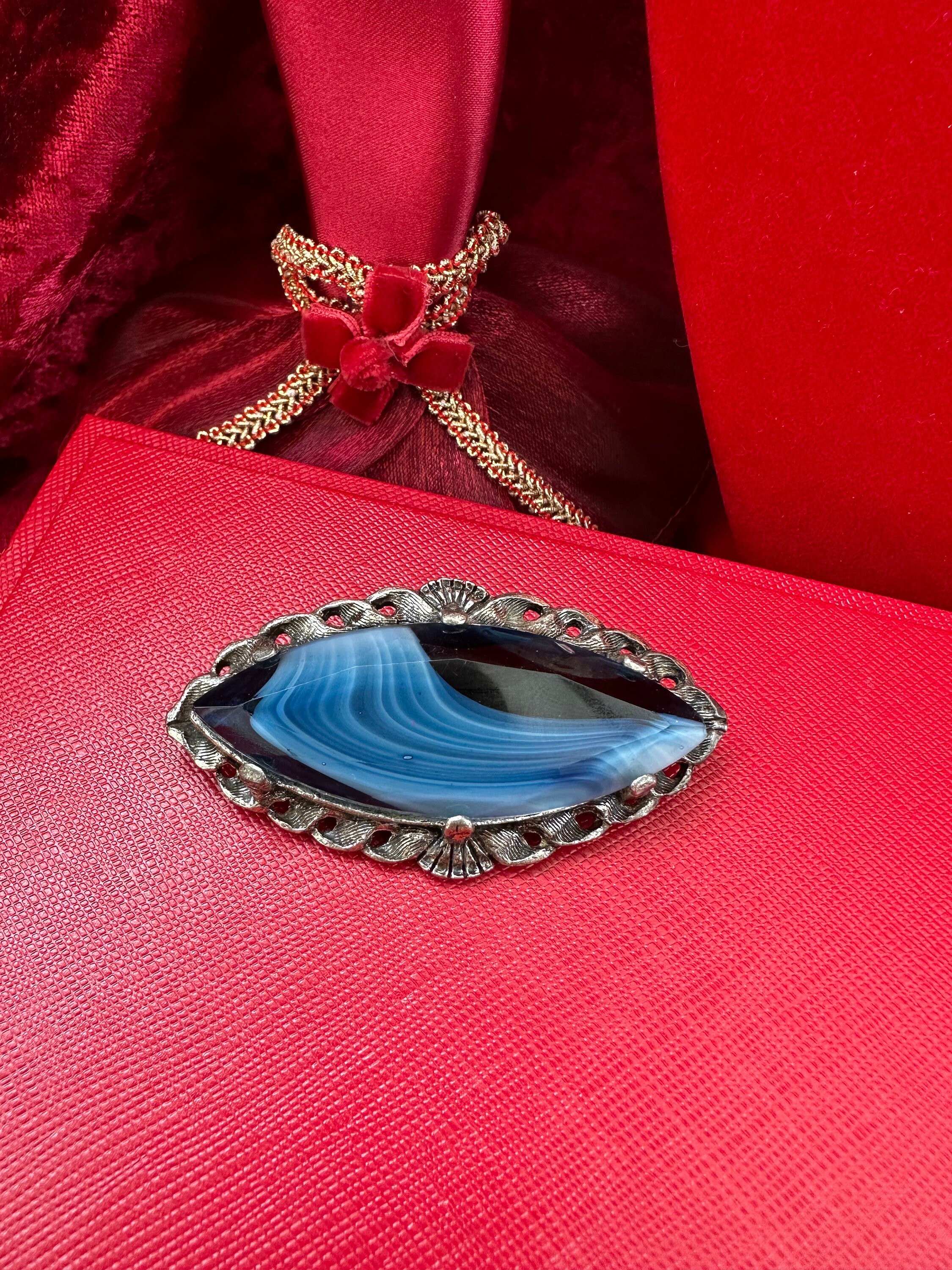 Blue Miracle Brooch - Etsy