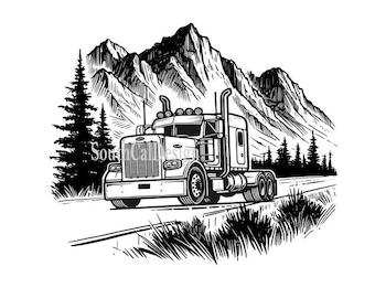 Peterbilt svg,png,pdf
