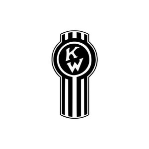 Puede incluir: Logotipo en blanco y negro de KW con una 'K' y una 'W' estilizadas dentro de un círculo. El círculo está rodeado de rayas verticales blancas y negras.