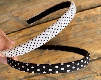 Mini Polka Dot Headband Hairband SET