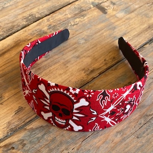 Skull Bandana Headband