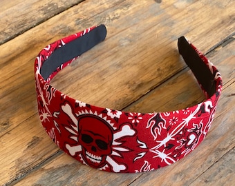 Skull Bandana Headband