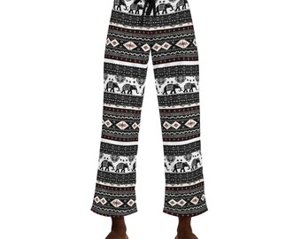 Men's Pajama Pants (AOP), Thai elephant pants style, Free shipping, by Thai designer 100%