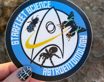 Starfleet Science Astroentomology Sticker