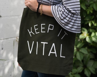 Keep it Vital Bicycle Tote Bag