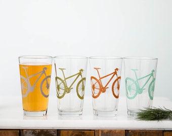 High Desert Mountain Bike Pint Set of 4