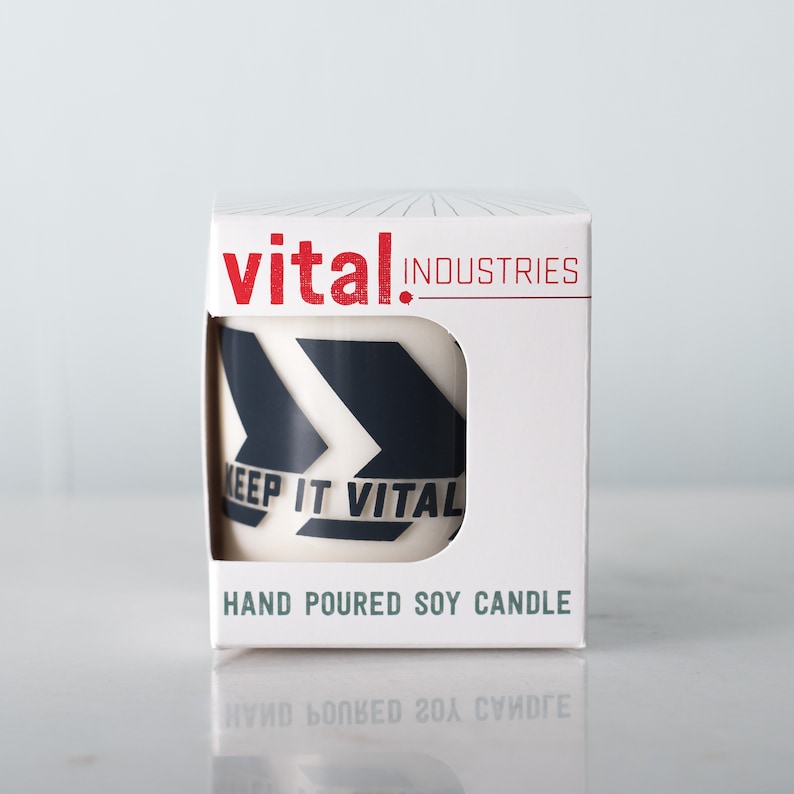 Vital Chevron Bicycle Candle - Thumbnail 3