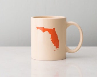 Florida Mug - State Love Screen Printed Coffee Mug