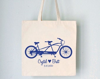 Custom Tandem Bike Tote