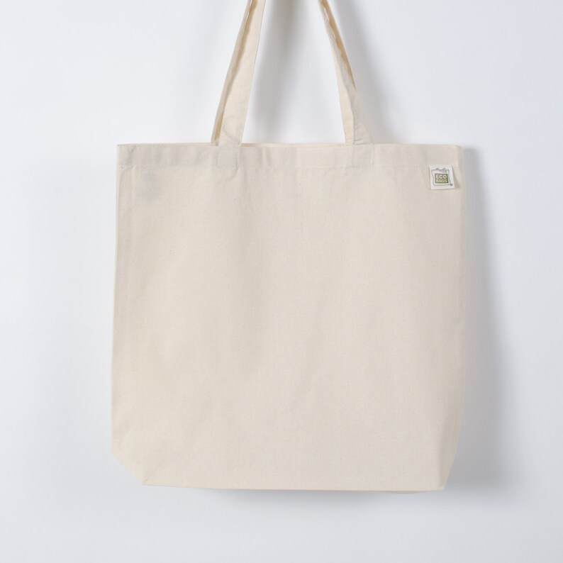 Garden Tools Eco Tote Bag Recycled Cotton image 2