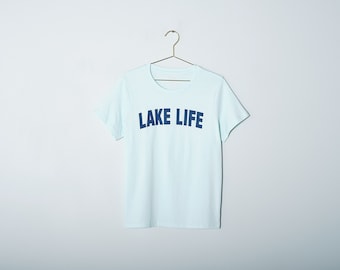 Women's Lake Life Tee, Summer Vibes, Vacation shirt