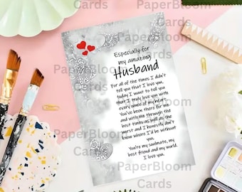 Romantic Valentines Day Greeting Card for Couples