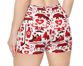 Pantaloncini da donna per il Canada Day