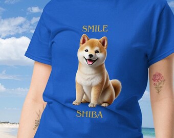 Smile Shiba T-shirt