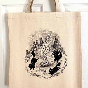 Campfire Tales Tote Bag