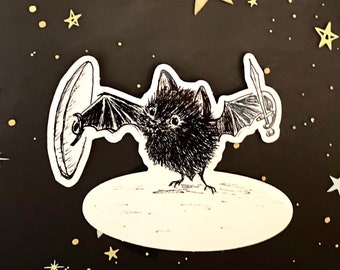 3 inch vinyl sticker The Protector