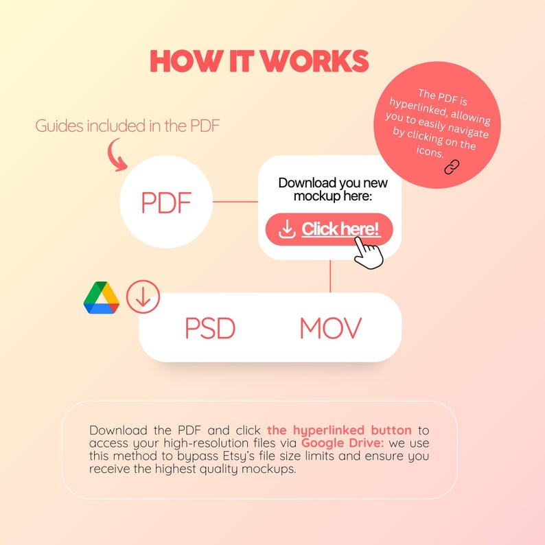 Animated Video Frame Mockup PSD: 10 Smart Objects (Digital Download) image 9