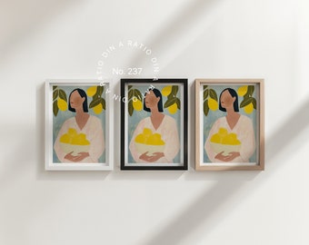 3 Different Frame Colors Mockup, Set of 3 Frames Mockup, Mockup Frame Set Showcase, Wall Art Mockup Frame, Artwork Frame Mockup Template PSD
