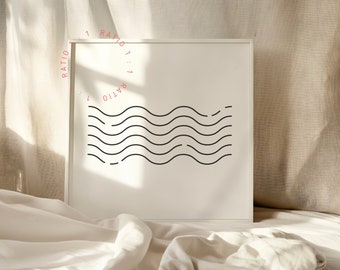 Square Frame Mockup White Frame, Art Display Mockup Frame PSD, Square Mock Up Frame For Wall Art, Poster Frame Template, Mockup For Artwork