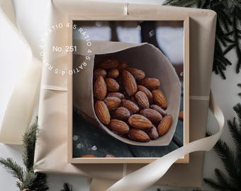 Christmas Frame Mock Up, 4:5 Ratio Frame Mockup For Wall Art, Artwork Frame Mockup Template, Christmas Mockup Frame, Flat Lay Frame Mockups
