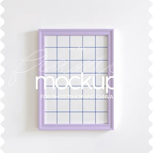 Colorful Frame Mockup Iso A, Close Up Frame Mockup PSD Din A Ratio, Simple Frame Mockup, Artwork Wall Mockup Frame, Wall Art Template Frame