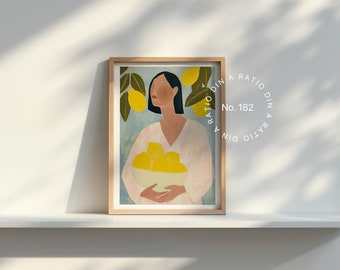 Simple Frame Mockup Din A Ratio, Natural Light Mockup Frame For Artwork Display, Wall Art Template, Thin Wood Frame Mockup, Din A Frame PSD