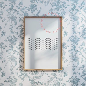 FRAME MOCKUP Din A, Poster Template, Template For Wall Art, Frame Template Poster Mockup, Thin Wood Frame Mockup For Art, Artwork Template