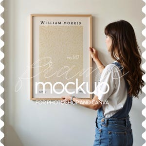 Person With Frame Mockup Din A, PSD Frame Mockup With Person, Hands Holding Frame Mockup, Woman Holding Frame Mockup, Person Holding Frame