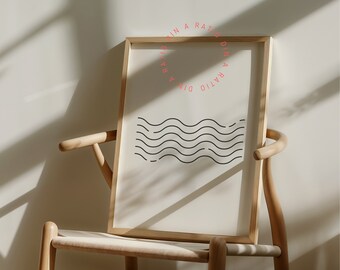 Minimalistic Frame Mockup Din A Ratio, Simple Frame Mockup With Shadow, Thin Wood Frame Mockup Poster Presentation, Natural Light Mockup PSD