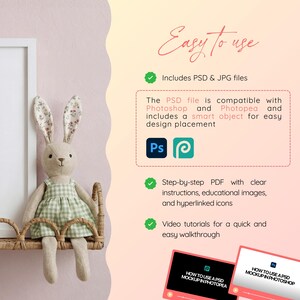 Nursery Mockup Frame PSD, Iso A Frame Mockup For Nursery, Frame Mockup For Kids Room, Frame Mockup For Children Room, Din A Frame Mockup PSD image 2