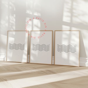 3 Frame Mockups PSD Vertical Frame Thin Wood Frame Mock Ups Minimalistic Interior Mockup Poster Frame Display PSD Mockup Frame For Wall Art