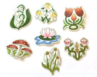 Flora Flower stickers