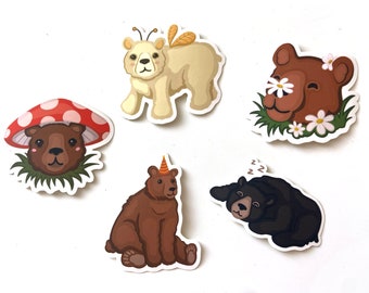Bear Friends stickers