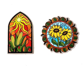 Stained Glass stickers