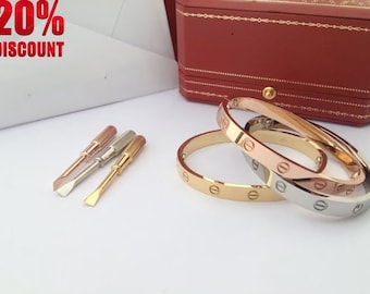 Hinge Elgant Bracelet, Silver Gold Simple, Stainless Steeli Dainty Bangle Bracelet, Gift For Her