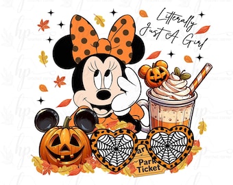 Tis The Season Png, Magical Mouse Halloween PNG Doodle, Main Street Png, Magical Kingdom Png, Cartoon Fall Png, Halloween Png, Magical PNG