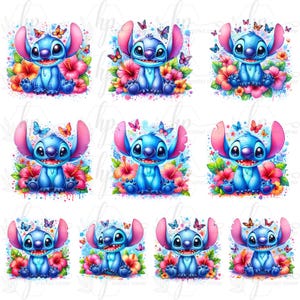 Bundle 10 PNG Cartoon Character, Blue Monster Png, Blue and Pink Character, Cartoon Movie Png, Cartoon Couple Png, Pink Angel Png, Cartoon