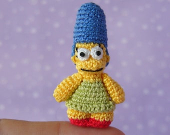 Miniature Cartoon Woman -  AMIGURUMI Crochet PATTERN