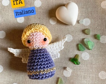 Angioletto in Miniatura -  Schema AMIGURUMI Uncinetto