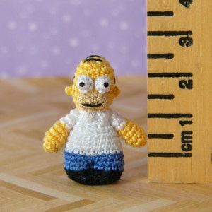 Miniature Cartoon Man AMIGURUMI Crochet PATTERN image 2