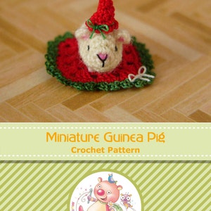 Miniature Guinea Pig AMIGURUMI Crochet PATTERN image 5