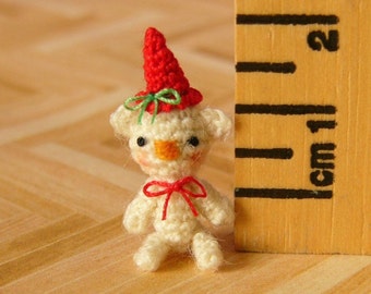Micro Miniature Bear - AMIGURUMI Crochet PATTERN
