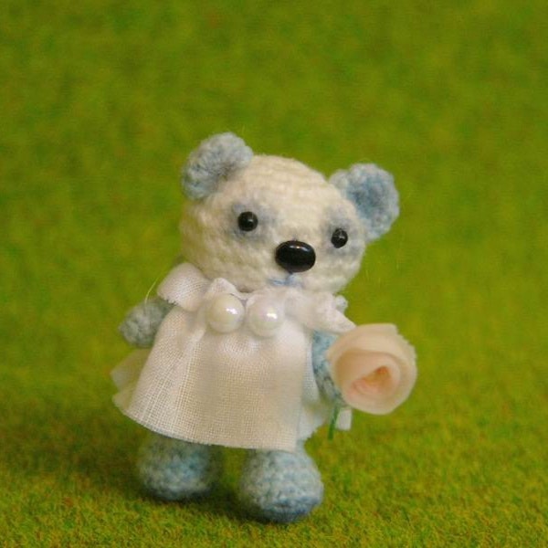 Amigurumi miniature Bear - Sorairo -