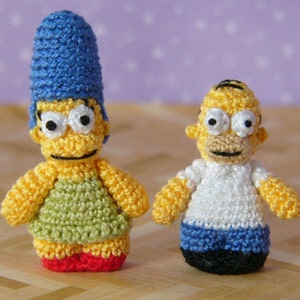 Miniature Cartoon Woman AMIGURUMI Crochet PATTERN image 4