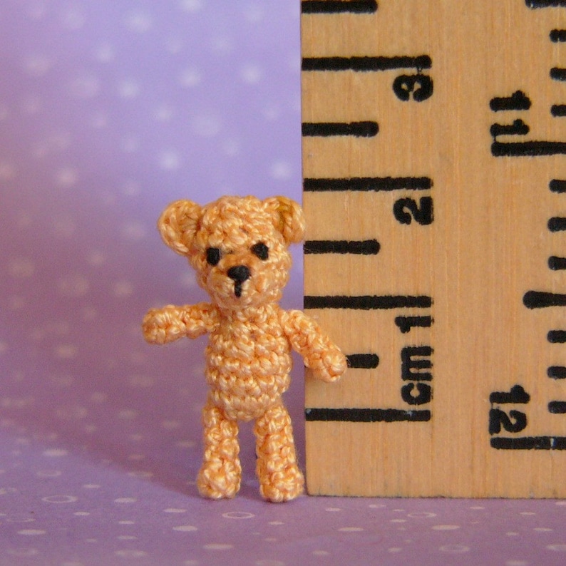 Miniature Orsino Bear AMIGURUMI Crochet PATTERN image 4