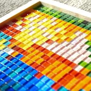DIY Stained Glass,200tablets per bag glass pieces,Irregular colored glass pieces,Colorful Mosaic,Glass Pieces for Mosaics,Stained Glass Art