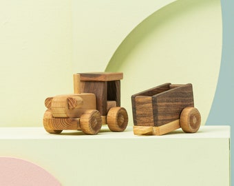 Tractor Toy, Wooden Toys, Personalized Gifts, Handmade Toys For Kids