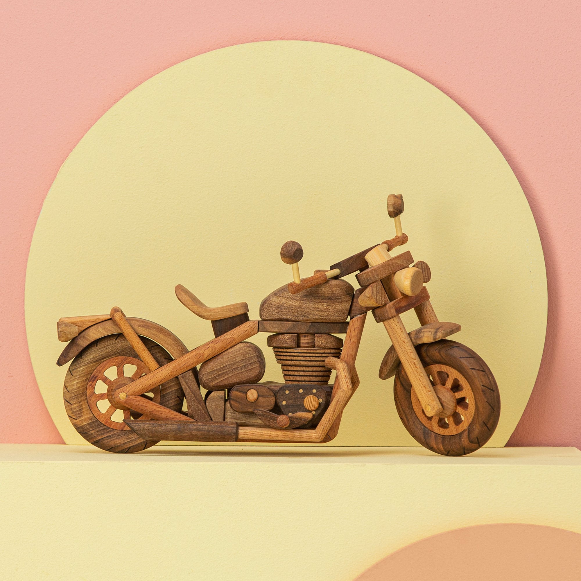 木製バイクの飾り物 naorelax_nr91200hjb