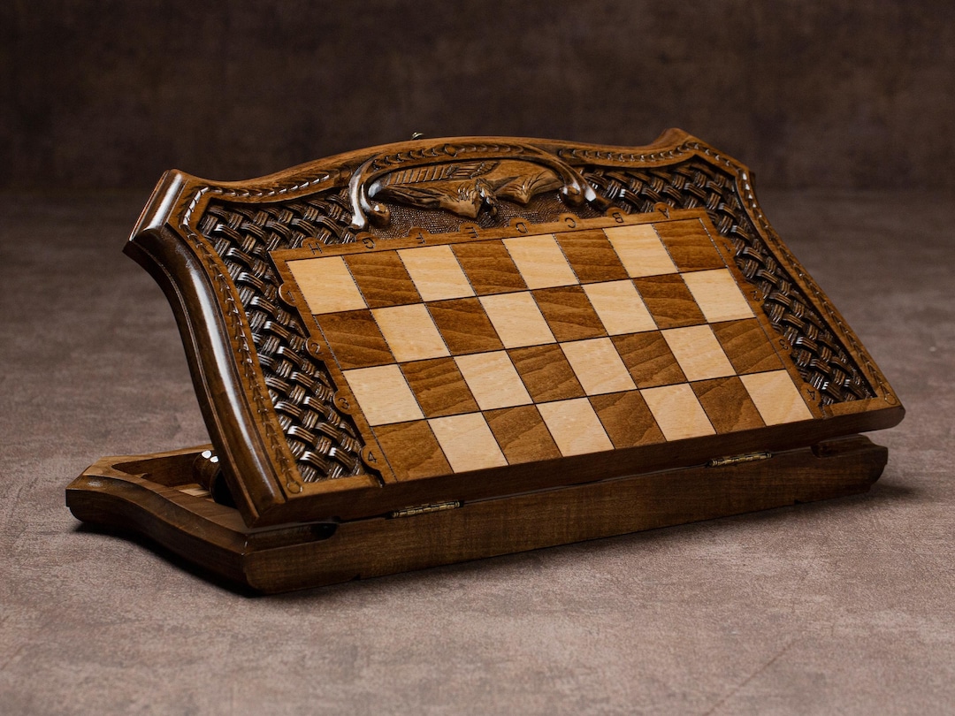 Elegant Chess and Backgammon Set, Design Mountain Ararat