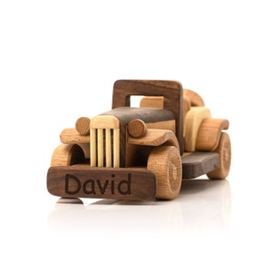 Wooden Race Car Toy, Handmade Toys / PERSONALIZED TOYS